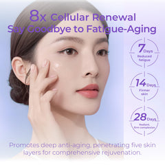CHANDO HIMALAYA serum dropper near glass for precise, even application and lasting hydration.