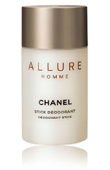 Chanel Allure Homme deodorant stick for men, providing a fresh scent and skin hydration.