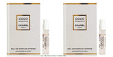 CHANEL Coco Mademoiselle Intense 1.5ml vial for sampling and travel.