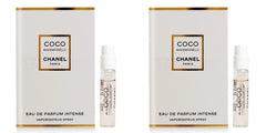 Two-vial pack of CHANEL Coco Mademoiselle Intense ideal for on-the-go fragrance.
