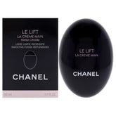 CHANEL Le Lift Creme Main jar enhances hydration for smoother hands