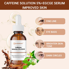 CHANGARLOAD caffeine eye serum pump, precise application for targeted under eye care.