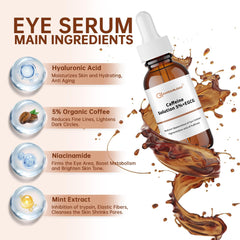 CHANGARLOAD eye serum texture swatch, lightweight and non sticky on skin.