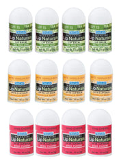 CHAP-ICE Lip Naturals mini balm vanilla bean provides SPF-15 hydration for sunny days.