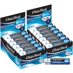 ChapStick bulk SPF lip balm 24-count showing original lipcare for sunny days