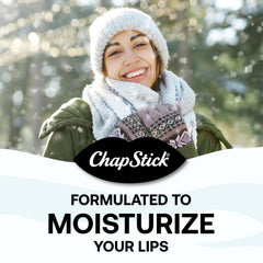 Spearmint lip balm tube from ChapStick Classic Collection for refreshing moisture