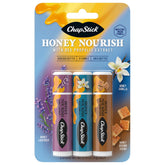 ChapStick Honey Nourish three-tube set for travel lip care