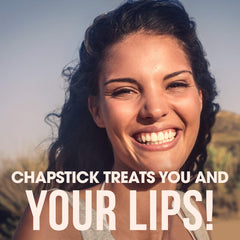 ChapStick Moisturizer 2-in-1 lipcare SPF 12 tube label highlights SPF and ingredients.