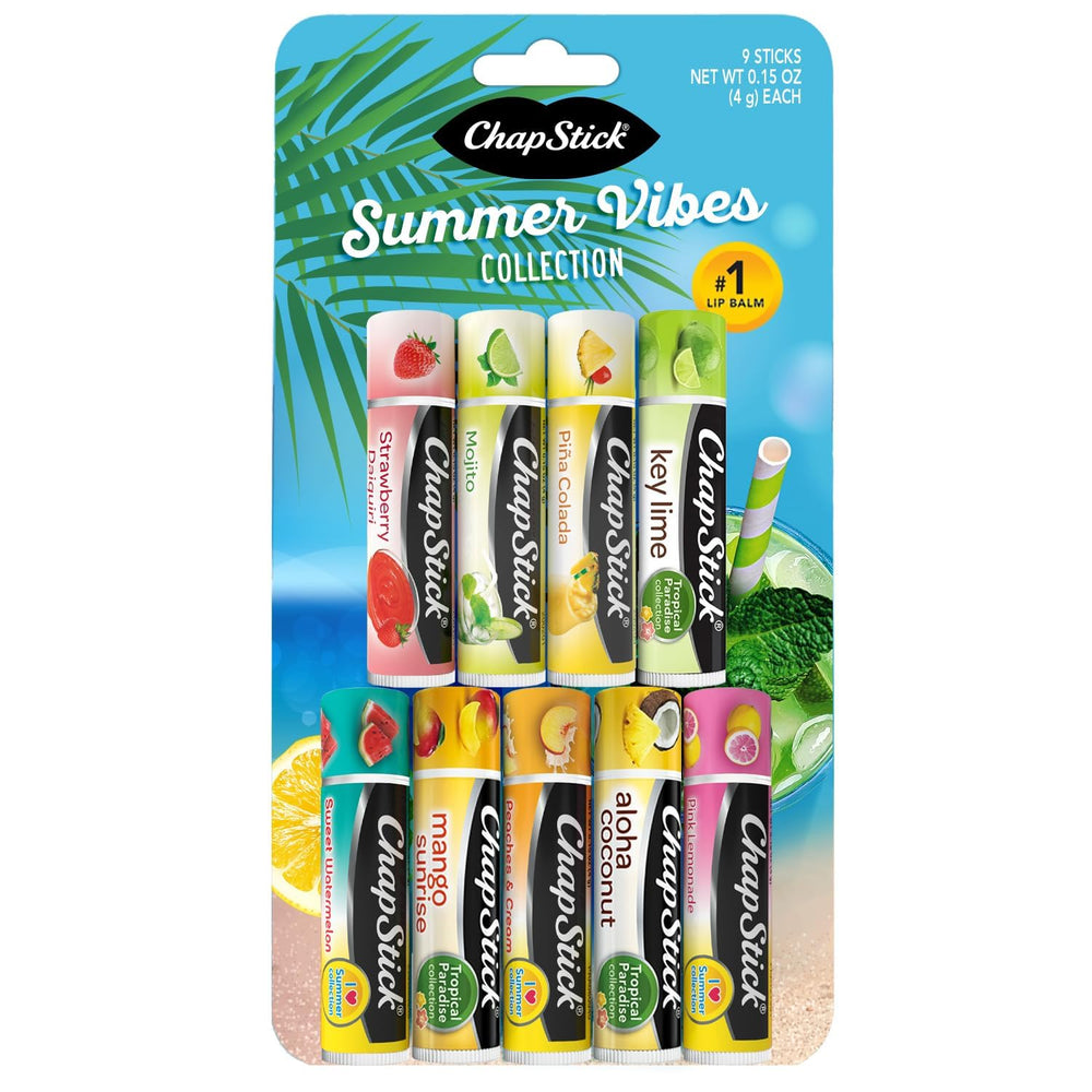 ChapStick Sweet Watermelon lip balm in a tropical moisture offer for daily use.