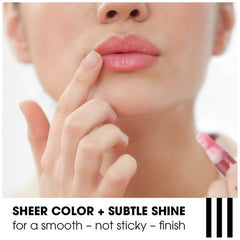 ChapStick Total Hydration Lip Oil Nearly Nude swatches highlight lightweight shine and wearability.