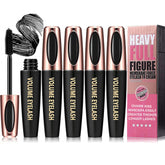Charm Kiss 4D Silk Fiber Mascara bottle highlights instant lash volume.