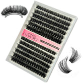 Charmily Lash Clusters Fluffy100D bundle for salon-style volume at home
