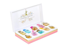 Charrier Parfums Collection Precious miniature bottles, each with unique character for exploration.