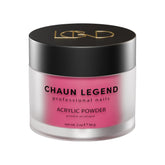 Chaun Legend acrylic powder Ride or Die close-up highlighting a smooth, bubble-free texture.