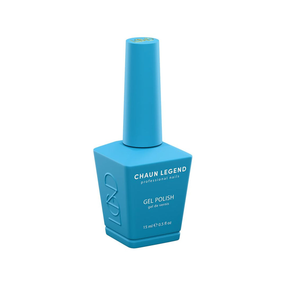 Chaun Legend Up In The Air LG5178 sky blue gel polish bottle with high-gloss finish