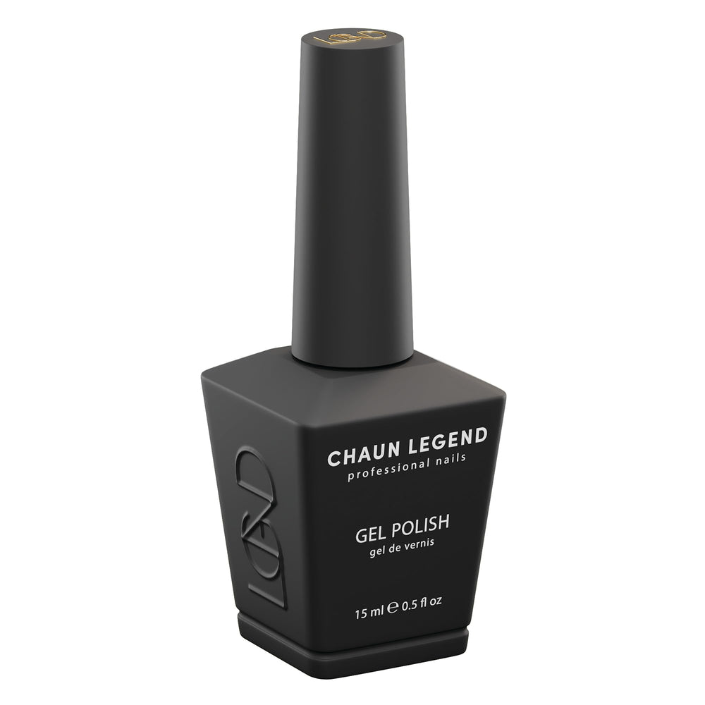 Chaun Legend UV Gel Nail Polish bottle in Black Diamond for salon-ready nail color.