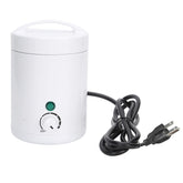 Chazcool mini wax heater front view for compact, travel-friendly waxing