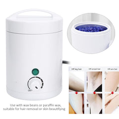 Chazcool mini wax heater side view highlighting portable design