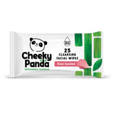 The Cheeky Panda face wipes bulk pack for daily cleansing and makeup removal