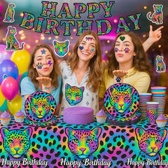 Cheetah tattoos application steps show quick, kid-friendly application for events.