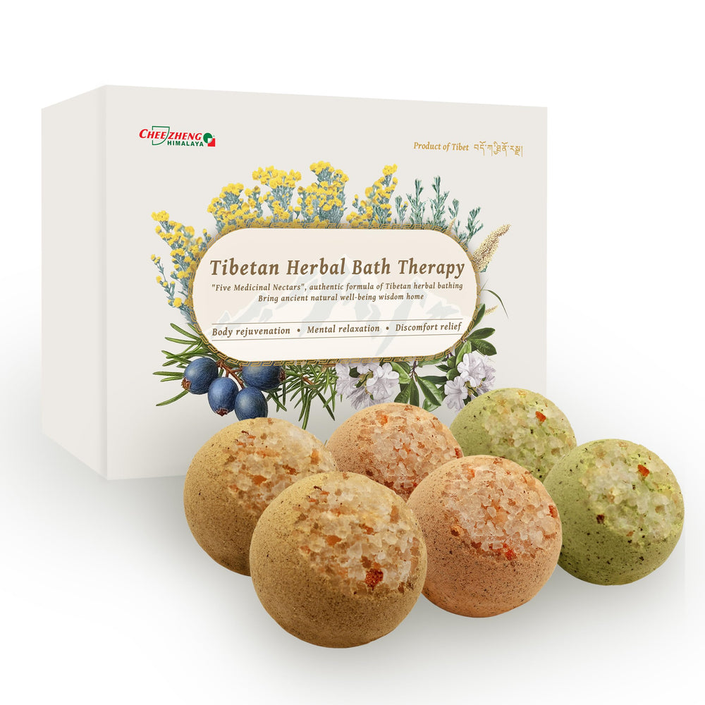 CheezhengHimalaya bath bomb gift set ready for an at-home spa ritual