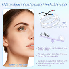 CHENSPLEND lashes with applicator included for precise placement.