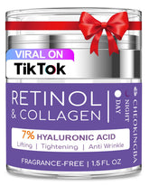 CHEOKINGBA Neck Firming Cream bottle demonstrates targeted hydration for firmer-looking neck skin.