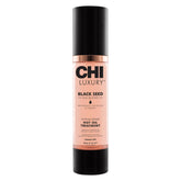 CHI Luxury Black Seed Oil bottle showing intense repair for dry, damaged hair