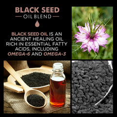Close-up of CHI Black Seed Oil texture highlighting nourishing formula