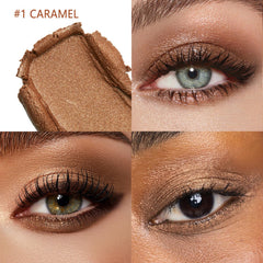 Chifure Eye shadow stick demonstrating waterproof and crease-proof wear