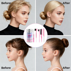 Chikyo Hair Finishing Stick shapes baby hairs along the hairline