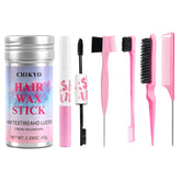 Chikyo Hair Wax Stick for flyaways provides a clean, slick-back look