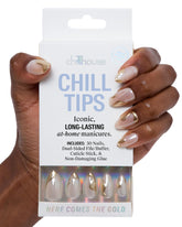 Chillhouse Here Comes The Gold Oval nails kit enabling customizable at-home manicures.