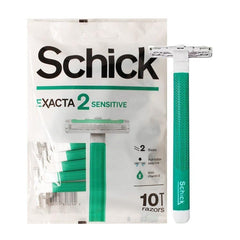 CHLIFE Schick Exacta2 handle closeup highlighting the comfortable grip.