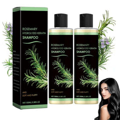 ChLNDalin rosemary hair growth shampoo bottle front, premium packaging and nourishing formula.