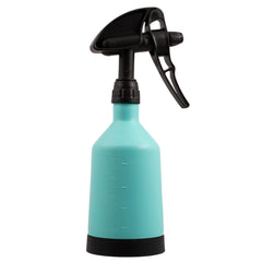 Chris Christensen spray bottle comfortable handle improves grip.