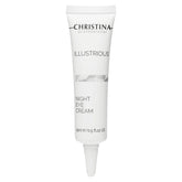 CHRISTINA Illustrious Night Eye Cream jar closeup for premium packaging and smooth texture