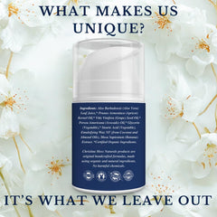 Creamy, lightweight texture of Christina Moss Naturals Original Moisturizer for all skin types