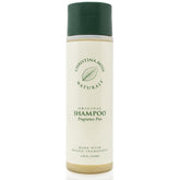 Christina Moss Naturals shampoo bottle on display, gentle formula for sensitive scalps.