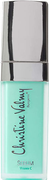 Christine Valmy antioxidant serum bottle closeup highlighting brightening benefits