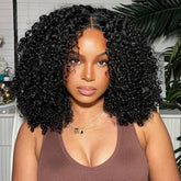 CHUDI 13x6 lace-front wig close-up shows natural hairline for daily wear