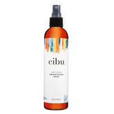 CIBU anti-frizz smoothing spray bottle delivers humidity protection for sleek hair.