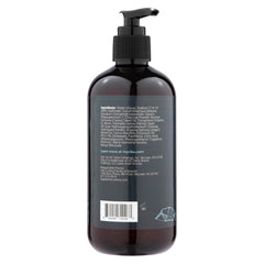 CIBU Charcoal Shampoo lather closeup demonstrates deep cleansing action.