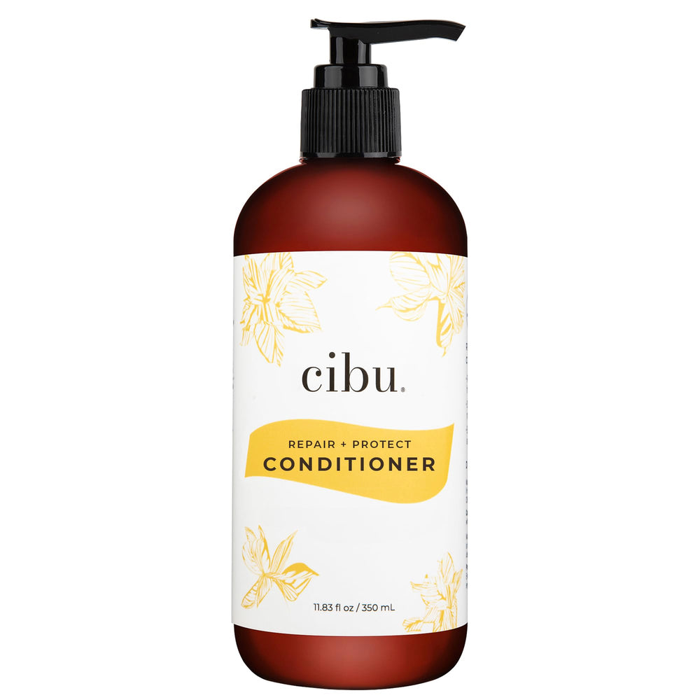 CIBU Repair and Protect conditioner bottle for daily smoothing and easy styling.
