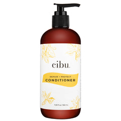CIBU Repair and Protect conditioner bottle for daily smoothing and easy styling.