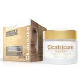 Cicatricure Gold Lift Night Cream bottle front with luxurious anti aging formula for overnight care