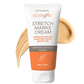 Cicatrissim stretch mark cream 150g jar showing smooth skin texture after use