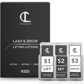 CICI Lash Elite lift lotion sachet for fast lash lifts with collagen conditioning.