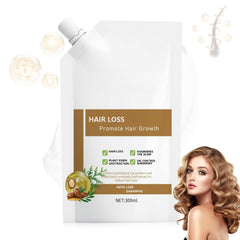 CidnMatd anti-hair fall shampoo bottle showing a hydrating formula for healthier hair