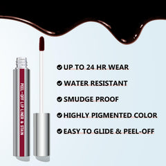 Cilrofelr Berry transfer-proof wear test showing a smudge-free finish.